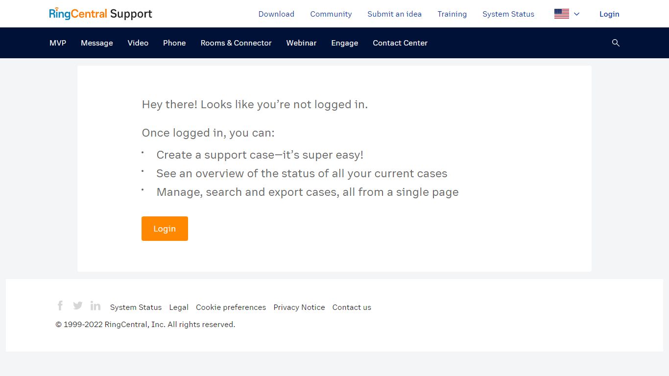My Case Portal - RingCentral